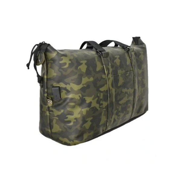 Duchamp Bags Duchamp London Rubberized Camo Tote Duffle Bag Poshmark